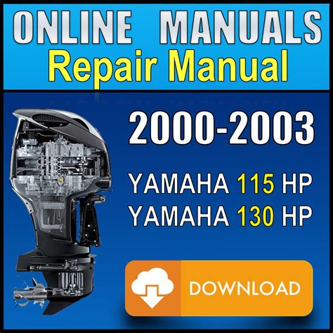 2000 2003 Yamaha 115hp Outboard Service Manual Download