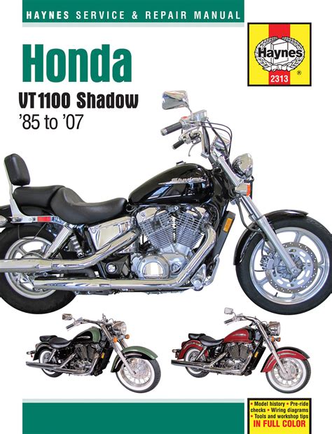 2000 2007 Honda Sabre Vt1100c2 Service Manual