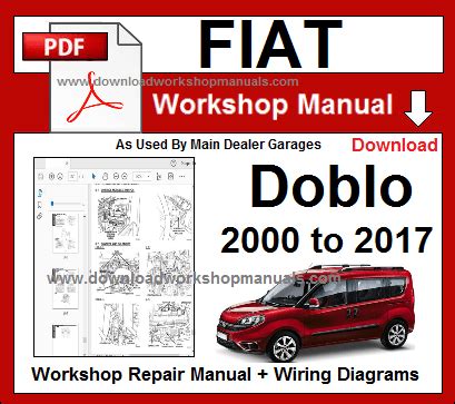 2000 2013 Fiat Doblo Workshop Service Repair Manual