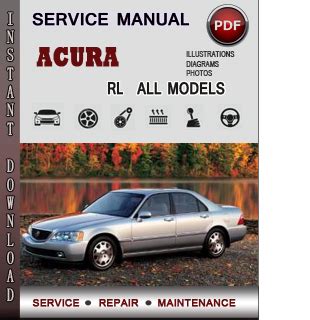 2000 Acura Rl Service Repair Manual Software