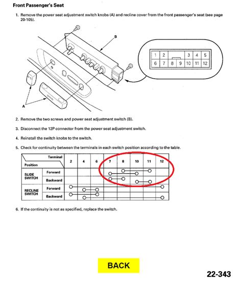 2000 Acura Tl Seat Diagram Wiring Schematic