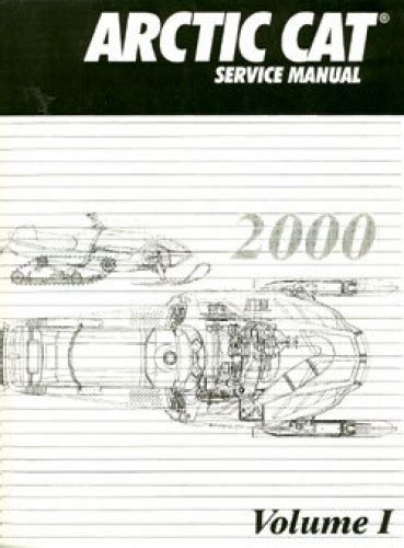 2000 Arctic Cat Snowmobile Factory Service Manual