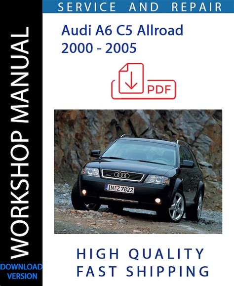 2000 Audi A6 Service Repair Manual Software