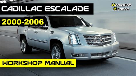 2000 Cadillac Escalade Service Repair Manual Software