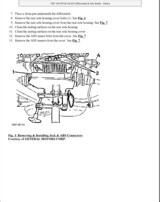 2000 Catera Service And Repair Manual