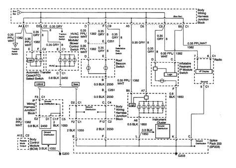 2000 Chevrolet Silverado Wiring Diagram