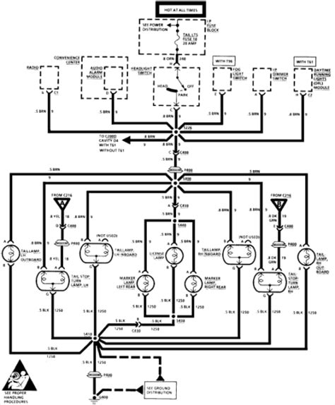 2000 Chevy Camaro Headlight Wiring Diagram