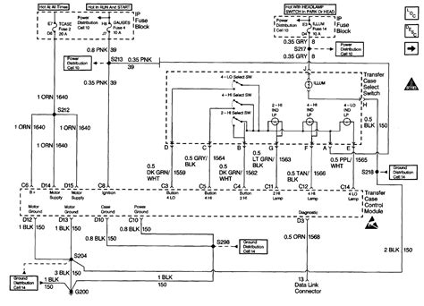 2000 Chevy K1500 Transfer Case Wiring Diagram