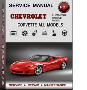 2000 Corvette Service Manual Download Pdf