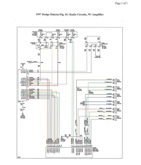 2000 Dodge Durango Speaker Wiring Diagram