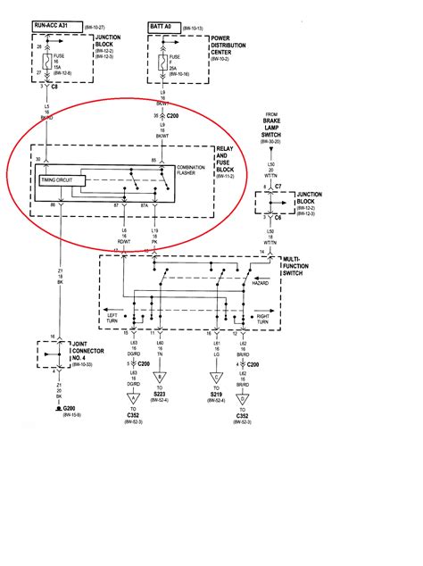 2000 Dodge Durango Turn Signal Wiring Diagram