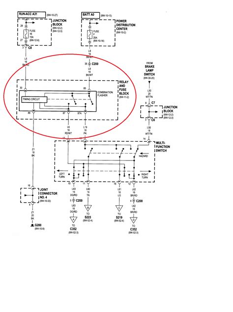 2000 Dodge Durango Turn Signal Wiring Diagram