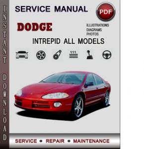 2000 Dodge Intrepid Service Repair Factory Manual Instant Download