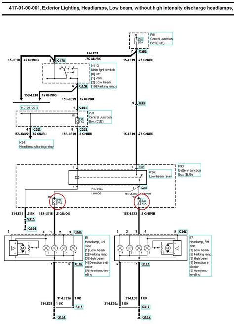 2000 Ford Focus Headlight Wiring Diagram