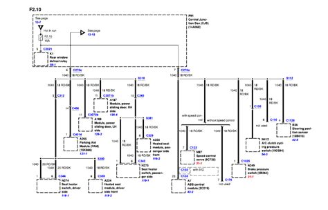 2000 Ford Windstar Parking Light Wiring Diagram