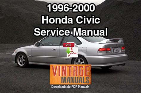 2000 Honda Civic Service Manual