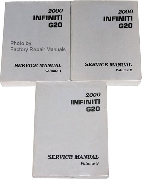 2000 Infiniti G20 Factory Service Repair Manual