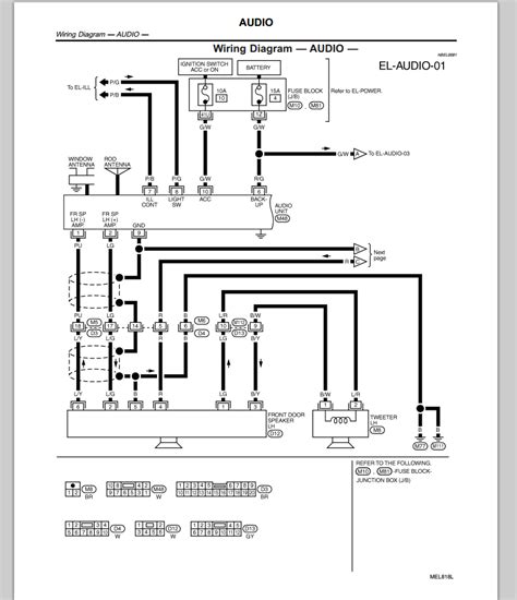 2000 Infiniti Radio Wiring Diagram