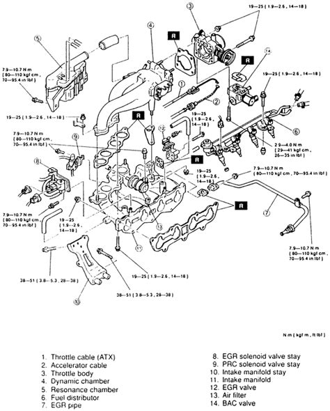 2000 Mazda Protege Engine Diagram Wiring Schematic