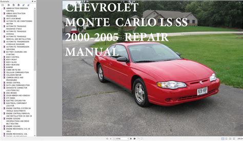 2000 Monte Carlo Ls Service And Repair Manual