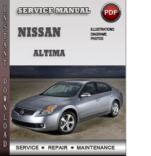 2000 Nissan Altima Service Repair Manual Download