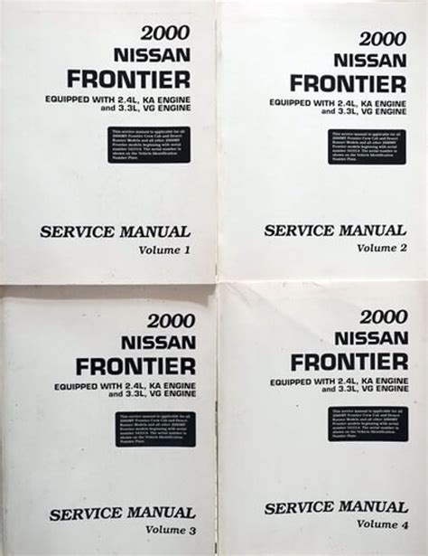 2000 Nissan Frontier Service Manual Pdf