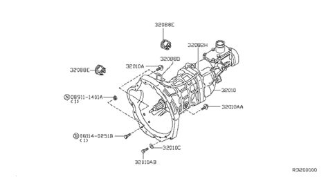 2000 Nissan Xterra Manual Transmission Section MT Manual and Wiring Diagram