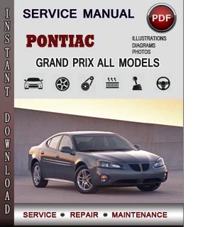 2000 Pontiac Grand Prix Service Manual Pdf