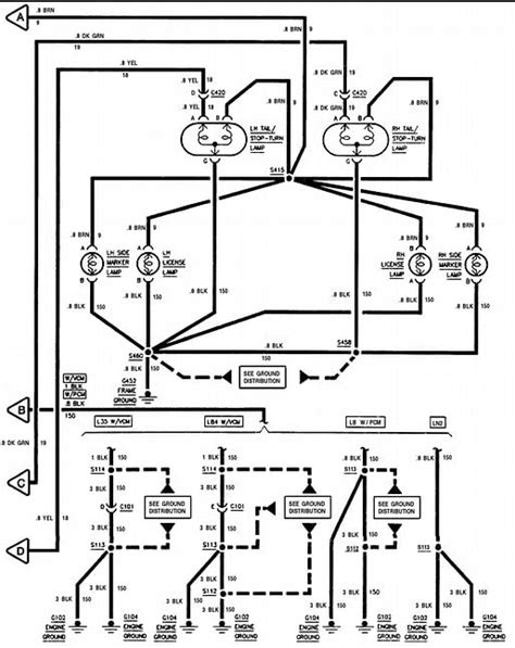 2000 S10 Tail Light Wiring