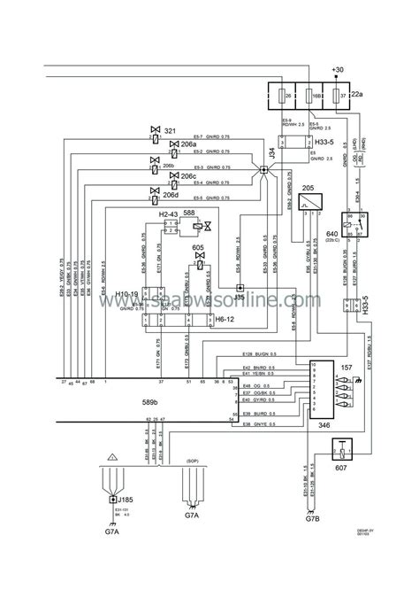 2000 Saab 9 3 Wiring Diagram