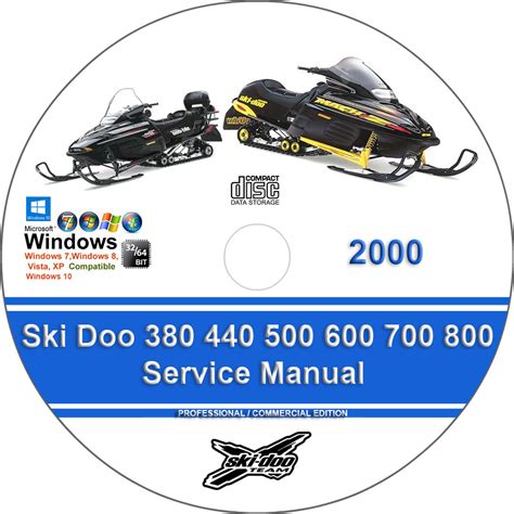 2000 Skidoo Factory Service Shop Manuals