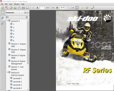 2000 Skidoo Factory Service Shop Manuals Download