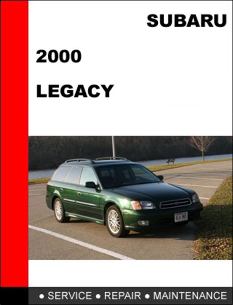 2000 Subaru Legacy Factory Service Repair Manual Download