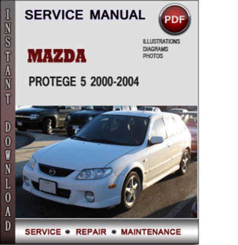 2000 To 2004 Mazda Protege Service Manual Instant Download