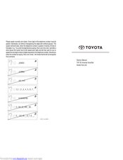 2000 Toyota Avensis Thf Rhd Thf10 20 30 Manual and Wiring Diagram