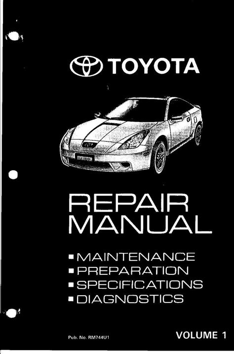 2000 Toyota Celica Free Pdf Serviceworkshop Manual And Troubleshooting Guide