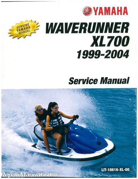 2000 Yamaha Waverunner Xl700 Service Manual Wave Runner