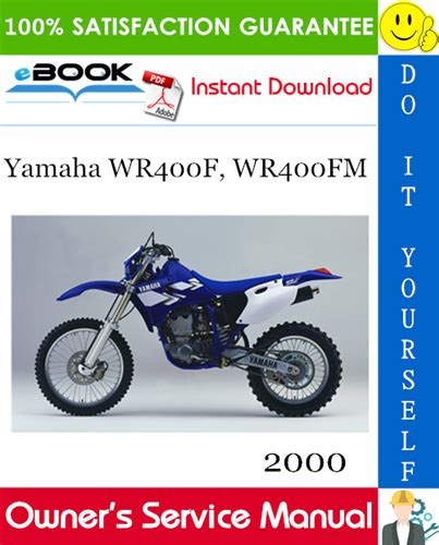 2000 Yamaha Wr400f Service Repair Manual Motorcycle Pdf Download