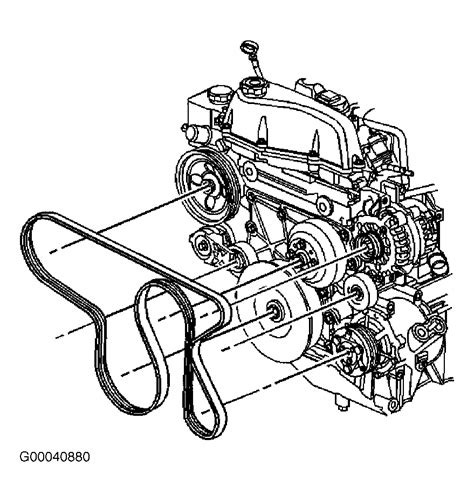 2000 blazer serpentine belt diagram 