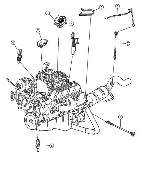 2000 dodge dakota engine diagram 