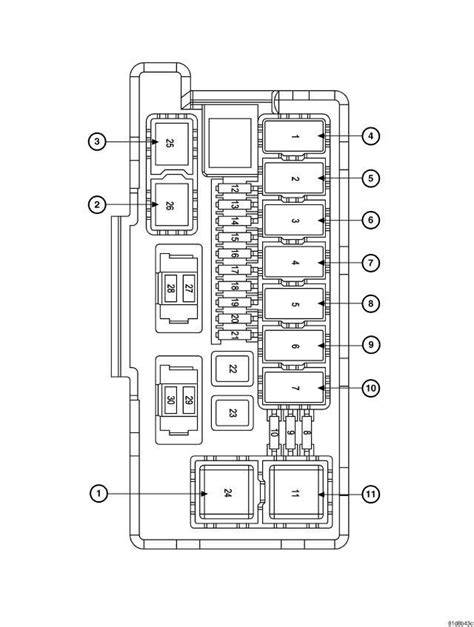 2000 dodge durango fuse box diagram 
