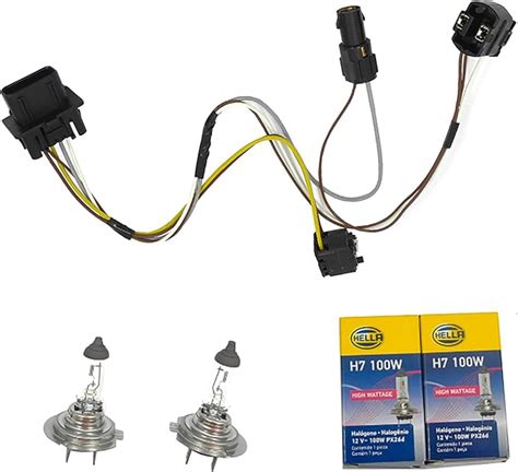 2000 e320 headlight wiring harness 