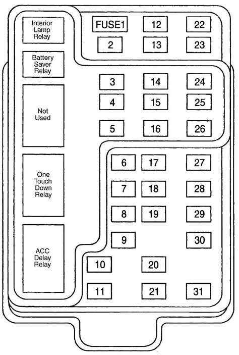 2000 f150 fuse box 