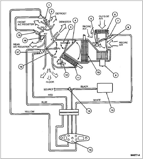 2000 ford taurus vacuum diagram 