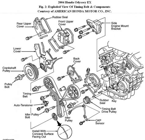 2000 honda odyssey engine diagram 