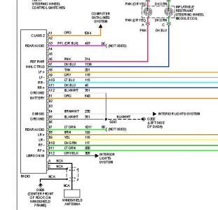 2000 malibu radio wiring diagram 