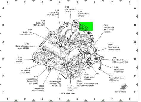 2000 mercury sable engine diagram 