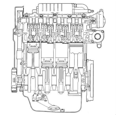 2000 mitsubishi engine diagram 