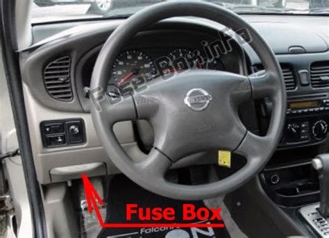 2000 nissan sentra fuse box 