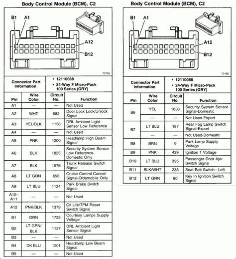 2000 pontiac grand prix stereo wiring diagram 